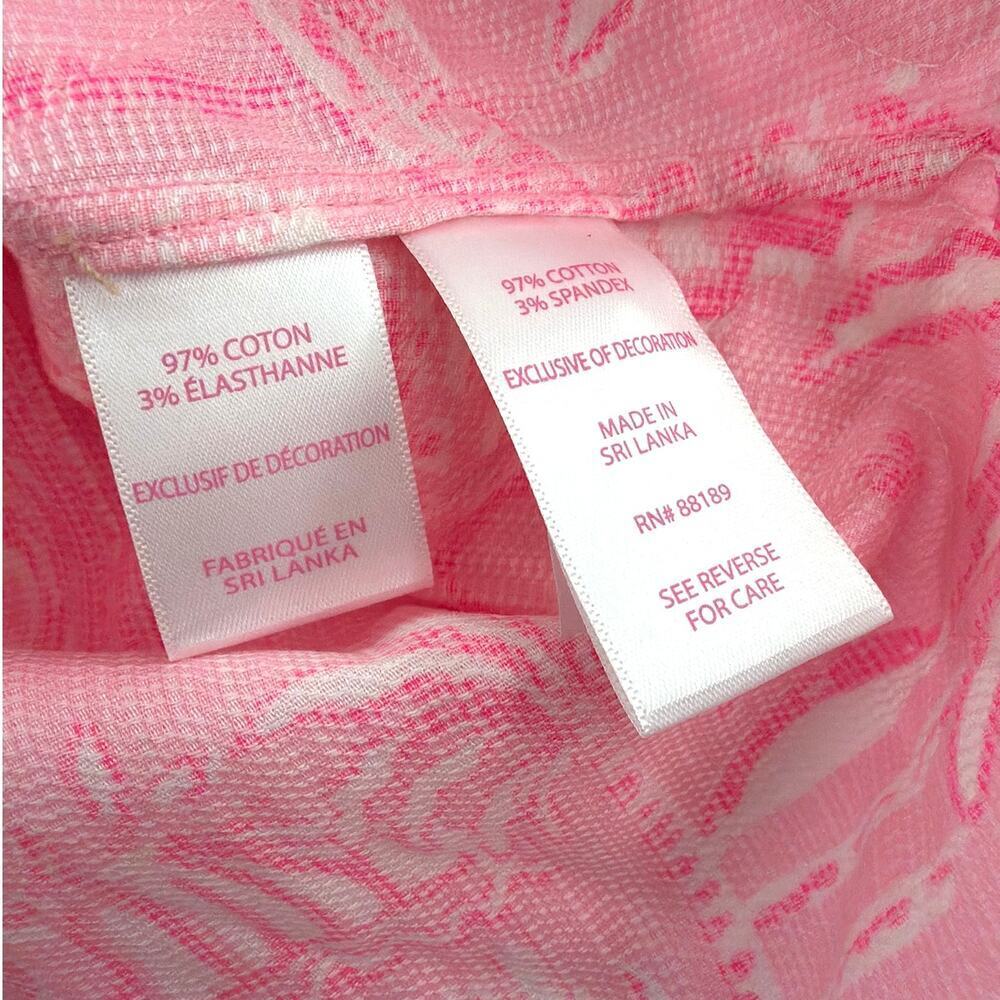 Lily Pulitzer Women's Conch Shell Pink Pennys Playground Palmita Tunic Size S - Picture 8 of 12